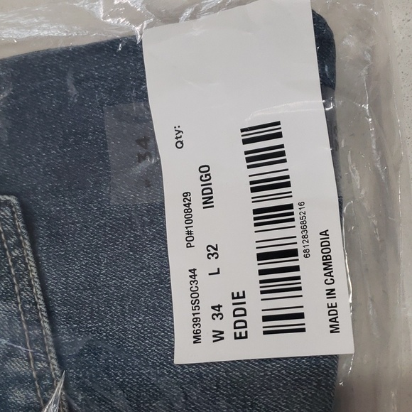 Mens Silver Jeans Company , size 34 W, L 32 - Picture 6 of 6